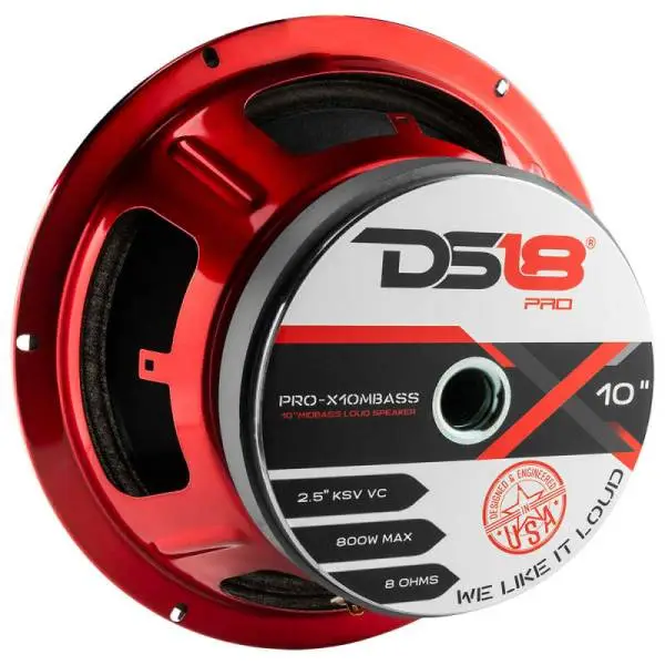 DS18 10in 400 Watts RMS 8 ohm Mid-Bass Loudspeaker image 2