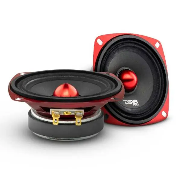 DS18 4in 100 Watts RMS 4 ohm Mid-Range Bullet Shallow Loudspeaker image 7