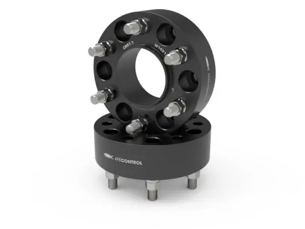 aFe CONTROL Wheel Spacers Ford F-150 21-25 6x135mm CB 87.1mm 2 IN Thickness