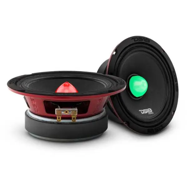 DS18 6.5in 250 Watts RMS 4 ohm Mid-Range Loudspeaker RGB Bullet Loudspeaker image 5