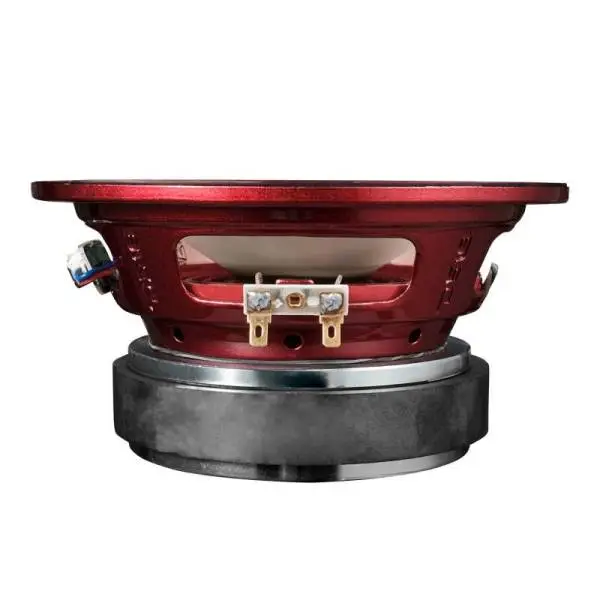DS18 6.5in 250 Watts RMS 4ohm Mid Range Loudspeaker w/Translucent Dust Cap and Cone w/RGB LED Lights thumbnail 6