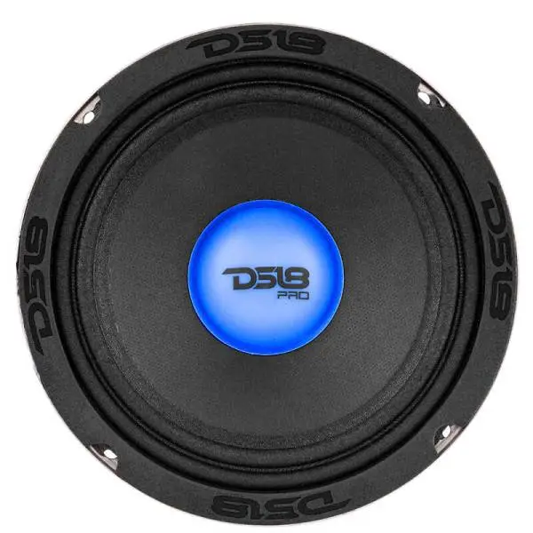 DS18 6.5in 250 Watts RMS 4 ohm Mid-Range Loudspeaker w/ RGB Dust Cap image 4