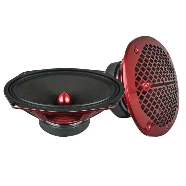 DS18 6x9in 275 Watts RMS 4 ohm Mid-Range Loudspeaker Bullet Loudspeaker Grill Included image 5