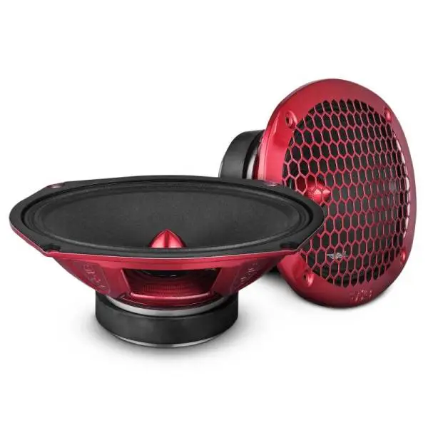 DS18 6x9in 275 Watts RMS 8 ohm Mid-Range Loudspeaker Bullet Loudspeaker Grill Included image 5