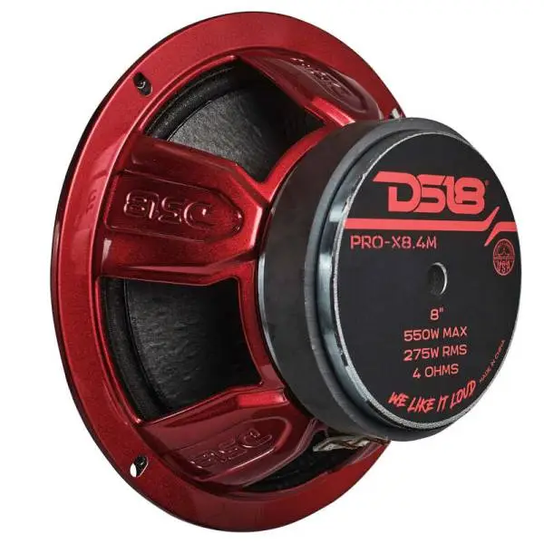 DS18 8in 275 Watts RMS 4 ohm Mid-Range Loudspeaker image 2