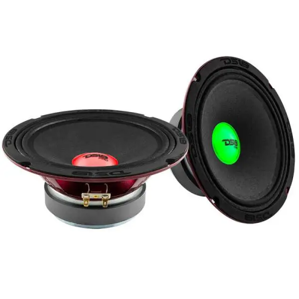 DS18 8in 275 Watts RMS 4 ohm Mid-Range Loudspeaker w/ RGB Dust Cap image 5