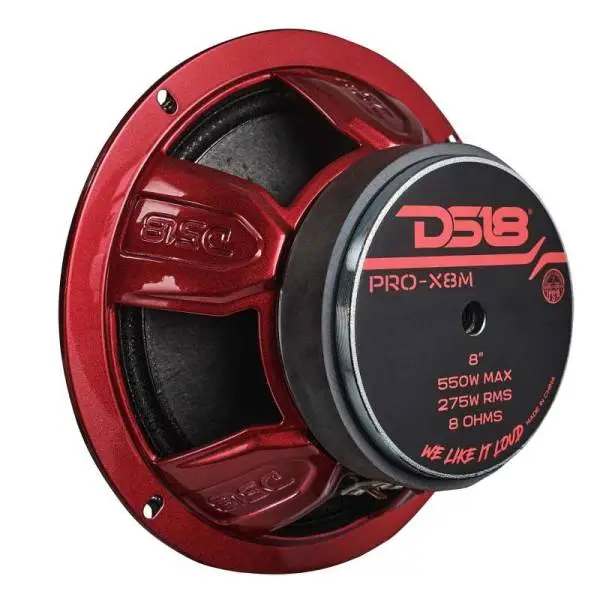 DS18 8in 275 Watts RMS 8 ohm Mid-Range Loudspeaker image 2
