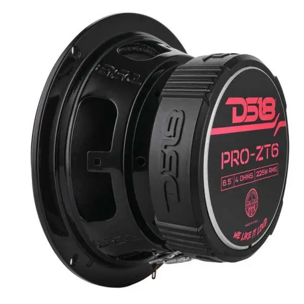 DS18 6.5in Coaxial Loudspeaker 225 Watts RMS 4 ohm Mid-Range Water Resistant Cone image 8