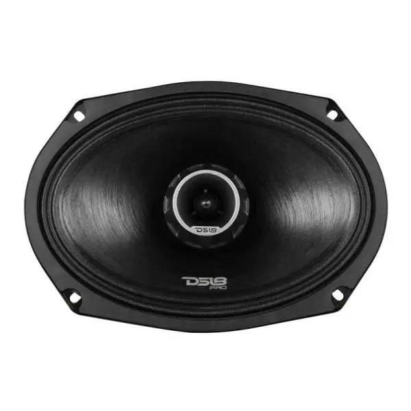DS18 6x9in Coaxial Loudspeaker 275 Watts RMS 4 ohm Mid-Range Water Resistant Cone image 3
