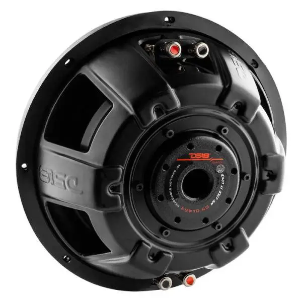 DS18 10in 500 Watts RMS 4 ohm DVC Shallow Mount Water Resistant Subwoofer image 2