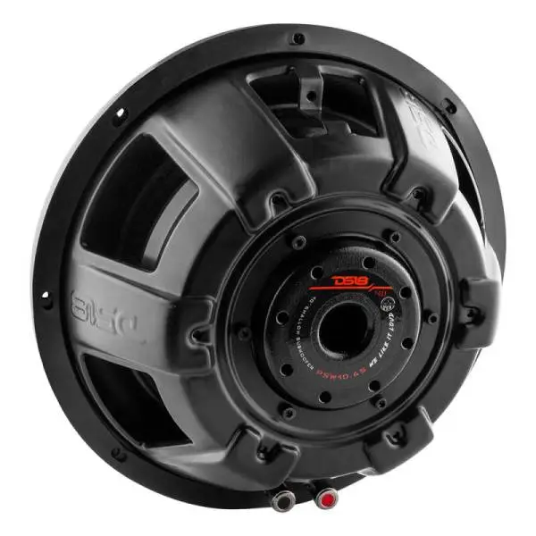 DS18 10in 500 Watts RMS 4 ohm SVC Shallow Mount Water Resistant Subwoofer image 2