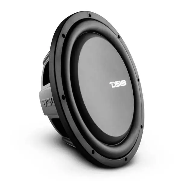 DS18 12in 600 Watts RMS 2 ohm DVC Shallow Mount Water Resistant Subwoofer