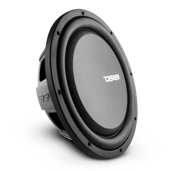 DS18 12in 600 Watts RMS 4 ohm SVC Shallow Mount Water Resistant Subwoofer