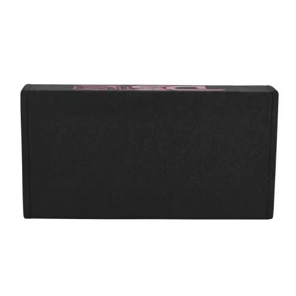 DS18 Dual 10in Shallow Enclosure w/ Subwoofer 350 Watts RMS Sealed Black Carpet image 5
