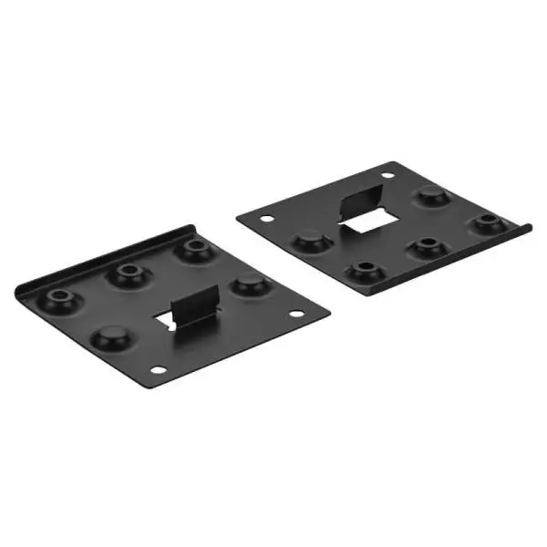 DS18 Dual 10in Shallow Enclosure w/ Subwoofer 350 Watts RMS Sealed Black Carpet image 7