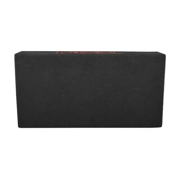 DS18 Dual 10in Shallow Enclosure w/ Subwoofer 350 Watts RMS Sealed Black Carpet Amplified image 4