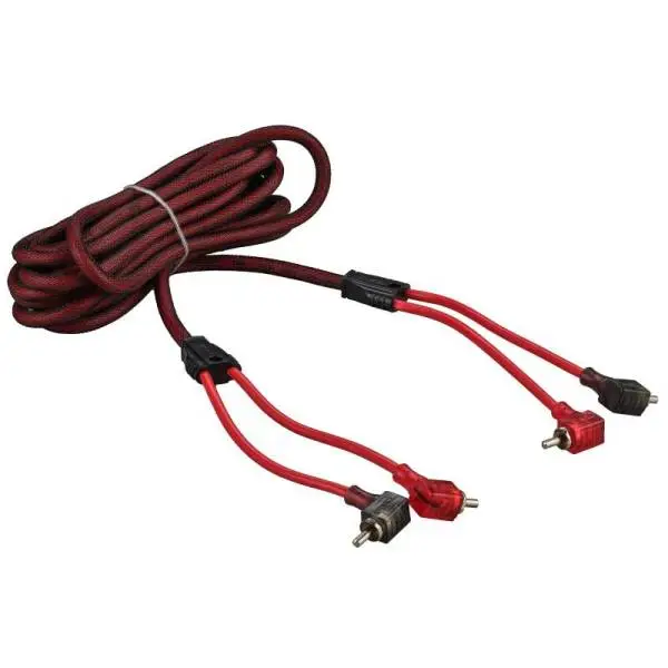 DS18 Level 2 RCA Wire 12-Feet Smart 90-Degree Connectors thumbnail 3