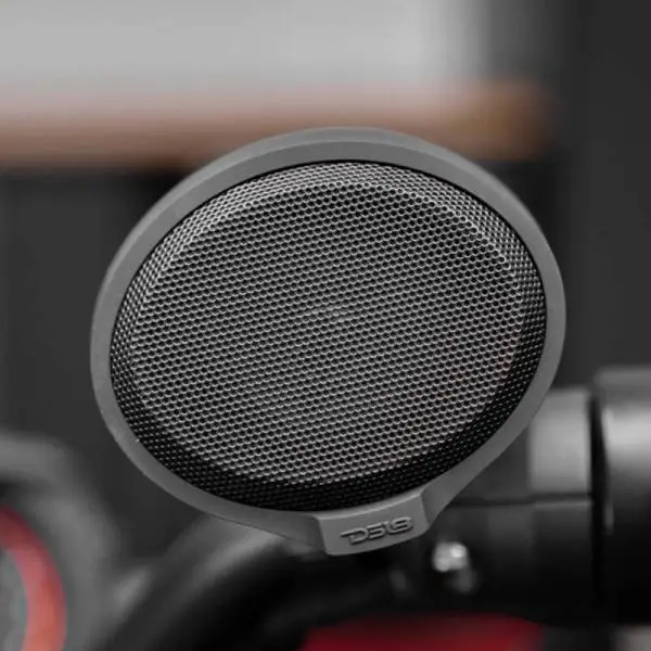 DS18 2.5in Handlebar Mount Speakers Full-Range Amplified Class D USB Port Water Resistant image 5