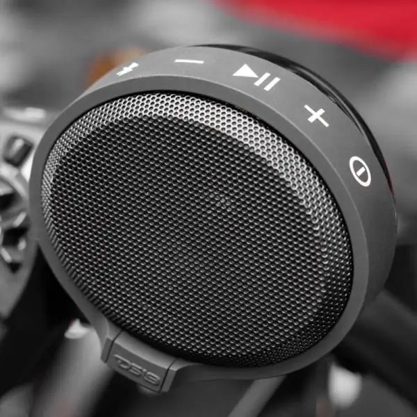 DS18 2.5in Handlebar Mount Speakers Full-Range Amplified Class D USB Port Water Resistant image 6