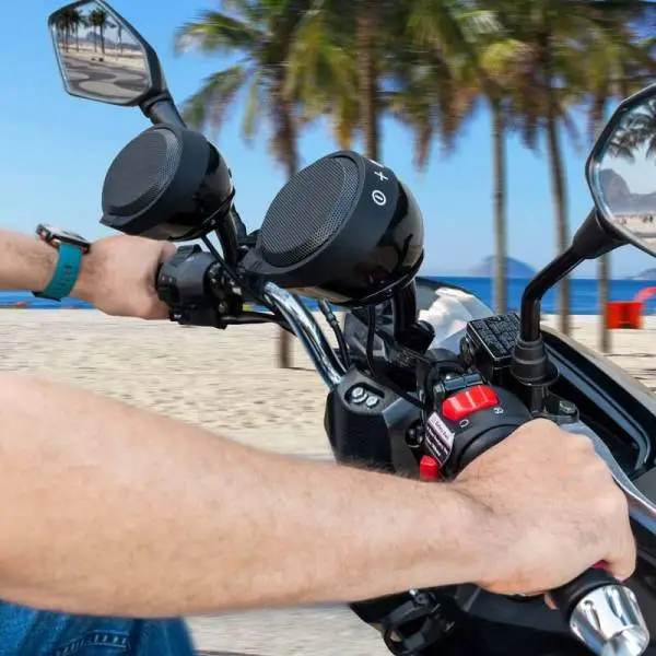 DS18 2.5in Handlebar Mount Speakers Full-Range Amplified Class D USB Port Water Resistant image 13