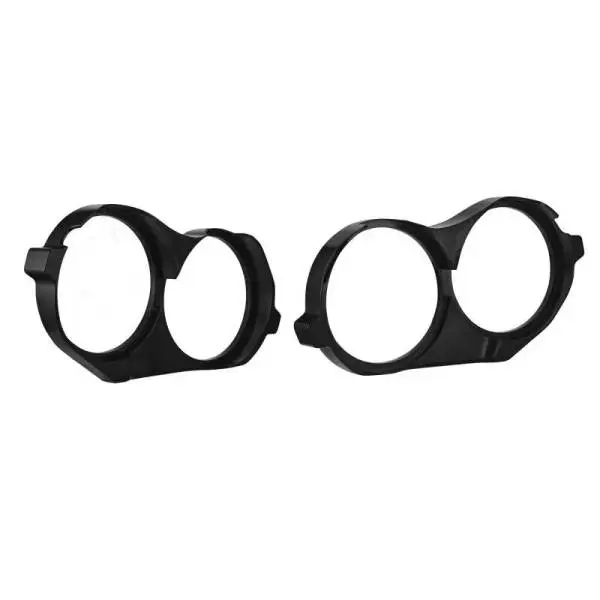 DS18 14-23 Harley Davidson Saddle Bag Mid Bass Adapter Ring 2x 10in ABS Black image 4