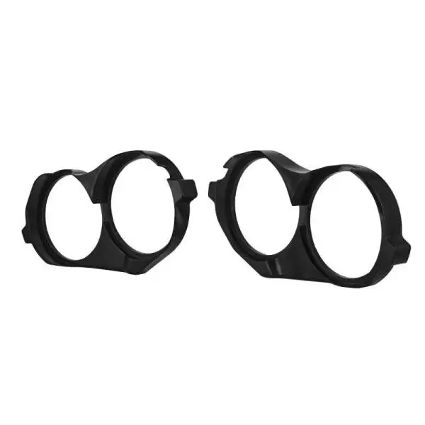 DS18 14-23 Harley Davidson Saddle Bag Mid Bass Adapter Ring 2x 10in ABS Black image 6