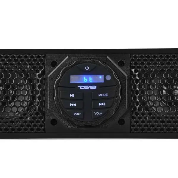 DS18 24in Soundbar 6 Speakers Amplified Bluetooth USB & AUX Ports 100 Watts RMS image 8