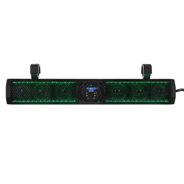 DS18 26in Soundbar 6 Speakers Amplified Bluetooth RGB Lightning 100 Watts RMS image 3