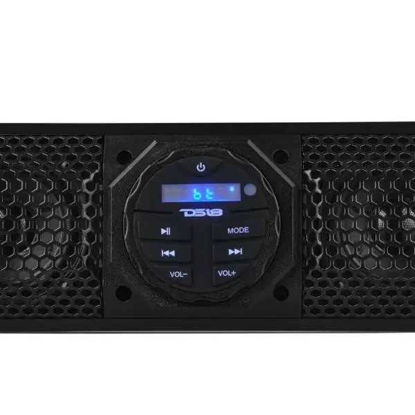 DS18 37in Soundbar 6 Speakers Amplified Bluetooth USB & AUX Ports 200 Watts RMS image 8