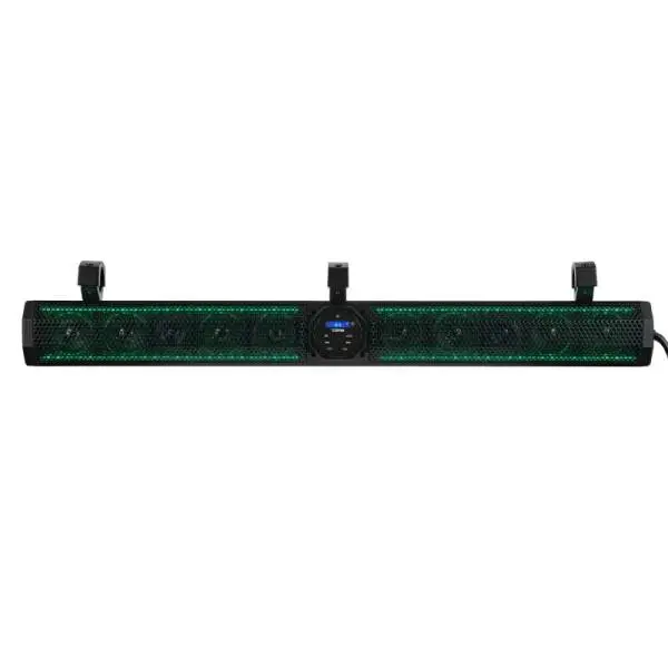 DS18 37in Soundbar 10 Speakers Amplified Bluetooth RGB Lightning 100 Watts RMS image 3