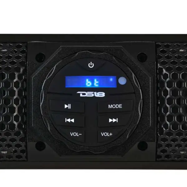 DS18 37in Soundbar 10 Speakers Amplified Bluetooth RGB Lightning 100 Watts RMS image 7