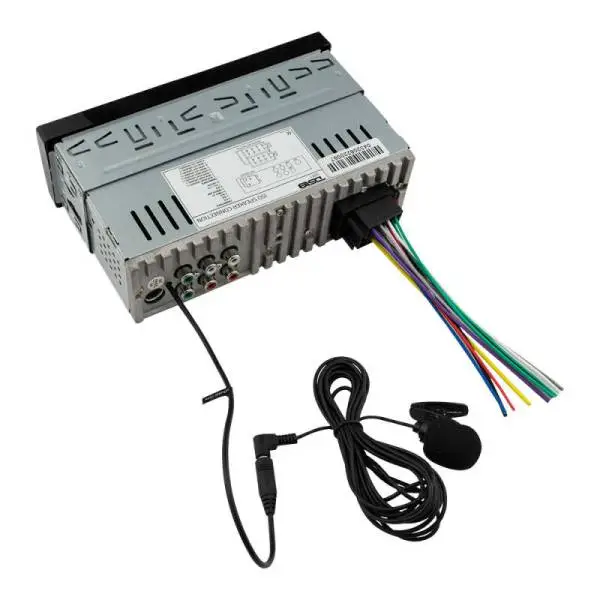 DS18 Single Din Headunit Mech-Less Player Receiver Dual USB 7 Volt Preouts thumbnail 6