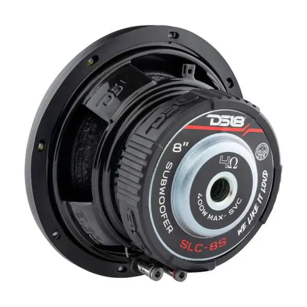 DS18 8in Select Subwoofer 200 Watts RMS 4 ohm SVC