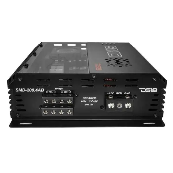 DS18 Steave Meade Colab 4-Channel Amp Class A/B 2x 400/4ohm 4 x 200/2ohm 4 x 150/4ohm Watts LED image 3