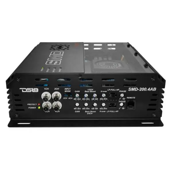 DS18 Steave Meade Colab 4-Channel Amp Class A/B 2x 400/4ohm 4 x 200/2ohm 4 x 150/4ohm Watts LED image 4