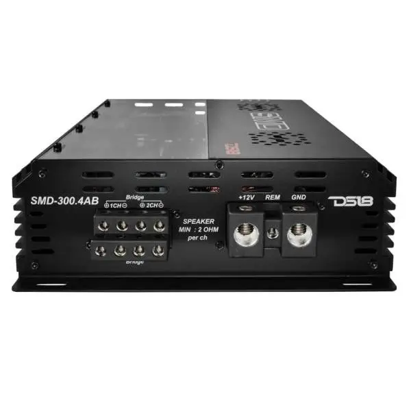DS18 Steave Meade Colab 4-Channel Amp Class A/B 2x600/4ohm Bridge 4 x 300/2ohm 4x200/4ohm Watts LED image 3