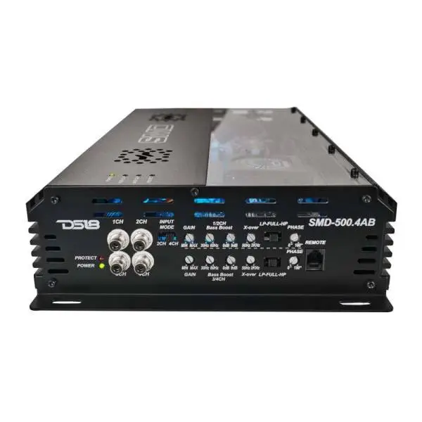 DS18 Steave Meade Colab 4-Ch Amp Class A/B 2x 1000/4ohm Bridge 4x500/2ohm 4x300/4ohm Watts LED image 6