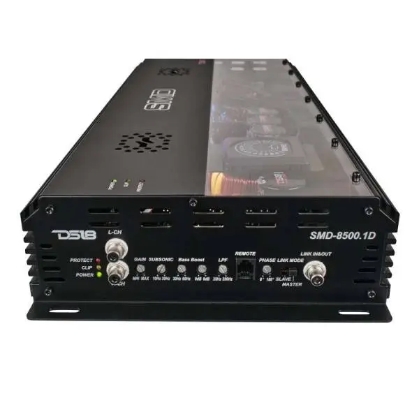 DS18 Steave Meade Colab 1-Channel Amp Class D 8500/1ohm 5700/2ohm 3300/4ohm Watts LED Lights image 4