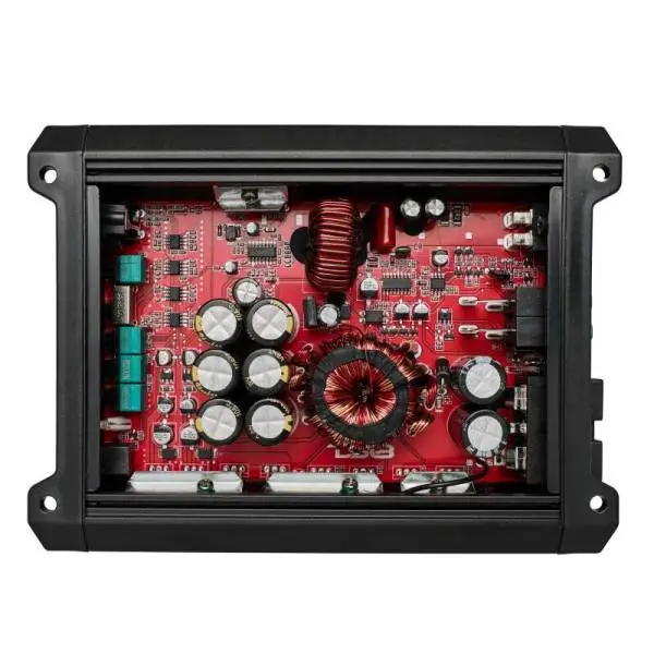 DS18 1-Channel SXE Amplifier Class D 500/1ohm 350/2ohm 200/4ohm Watts RMS- Black image 2