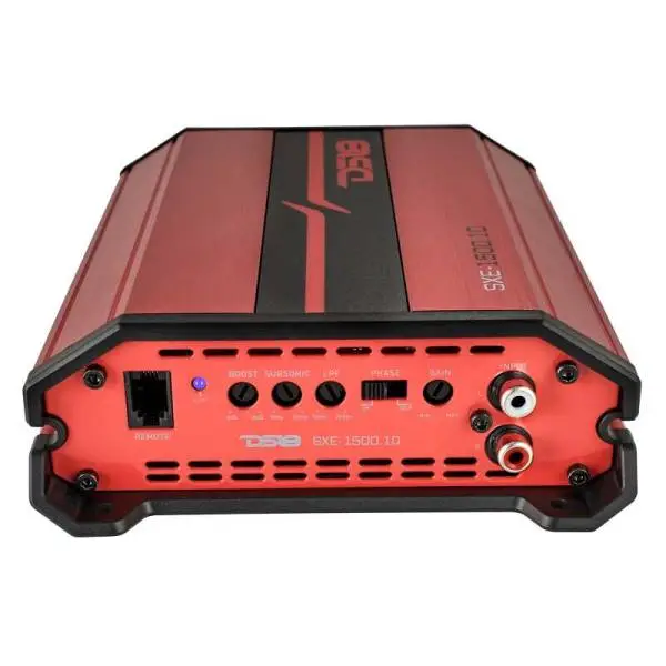 DS18 1-Channel SXE Amplifier Class D 500/1ohm 350/2ohm 200/4ohm Watts RMS- Red image 5