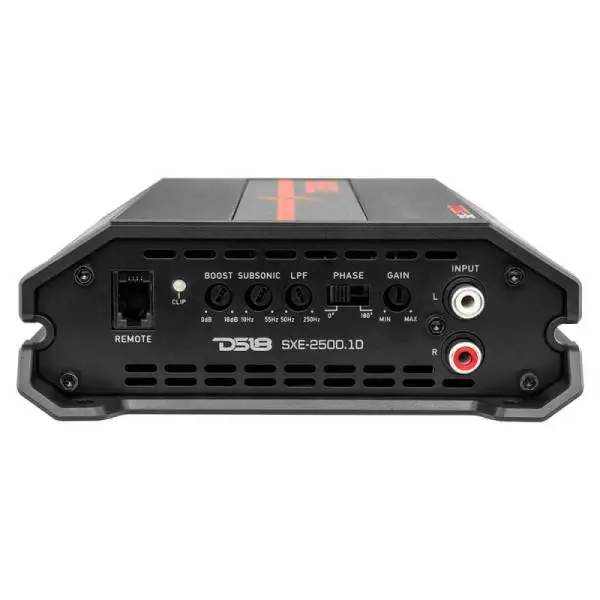 DS18 1-Channel SXE Amplifier Class D 800/1ohm 600/2ohm 300/4ohm Watts RMS- Red image 2