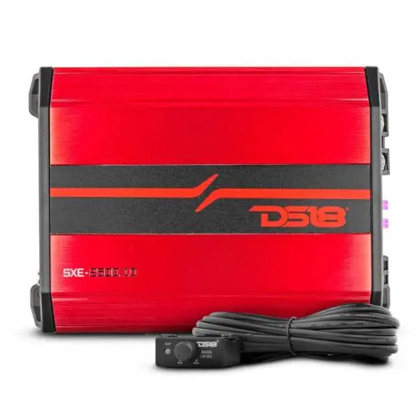 DS18 1-Channel SXE Amplifier Class D 800/1ohm 600/2ohm 300/4ohm Watts RMS- Red image 4