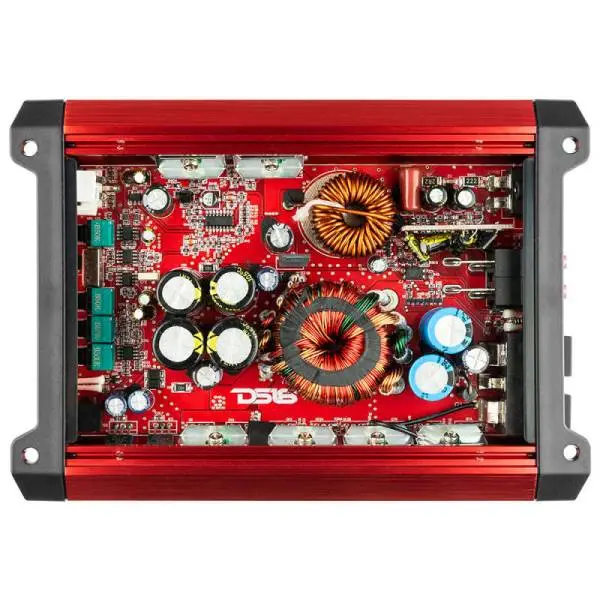 DS18 1-Channel SXE Amplifier Class D 800/1ohm 600/2ohm 300/4ohm Watts RMS- Red image 5