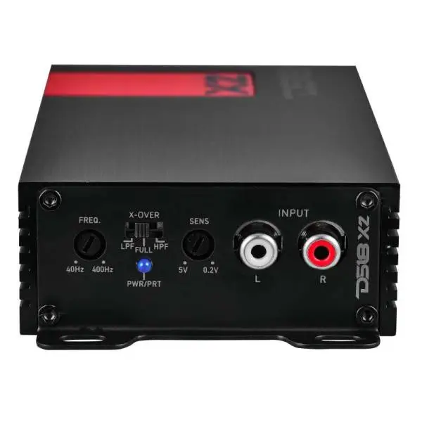 DS18 2-Channel Ultra Compact Class D Amplifier 380/4ohm Bridge 2x 230/2ohm 2x 140/4ohm Watts RMS thumbnail 6