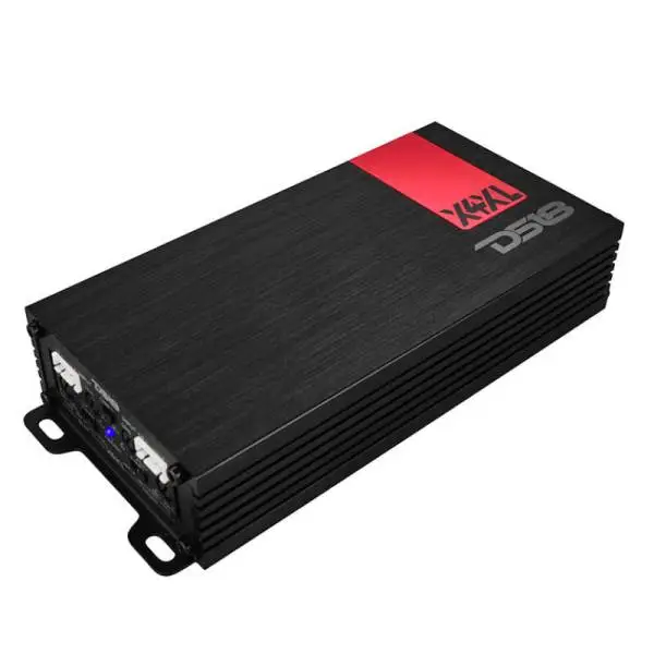 DS18 4-Channel Ultra Compact Class D Amplifier 2x 300/4ohm Bridge 4x 180/2ohm 4x 120/4ohm Watts RMS thumbnail 3