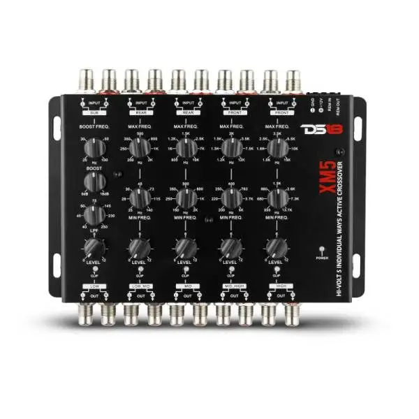 DS18 High Volt 5-Way Active Crossover