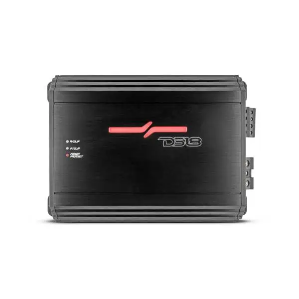 DS18 4-Channel Class D Amplifier 2x 400/4ohm Bridge 4 x 240/2ohm 4 x 150/4ohm Watts RMS