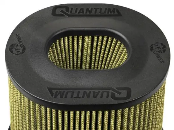 aFe Quantum Pro-Guard 7 Air Filter Inverted Top - 5in Flange x 8in Height - Oiled PG7 image 4