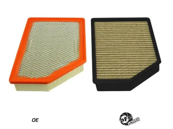 aFe Magnum FLOW OE Replacement Air Filter w/ Pro GUARD 7 GM Diesel Trucks 20-25 V8-6.6L (td) L5P thumbnail 3