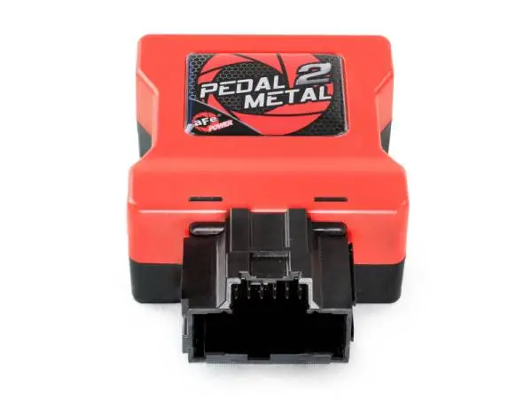 aFe 19-23 Chevrolet Silverado 1500 / 07-10 Dodge RAM 1500 Pedal 2 Metal Throttle Enhancer thumbnail 2